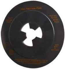 3M - 7" Max Diam, Abrasive Disc Face Plate - 5/8-11, 7,000 RPM - USA Tool & Supply