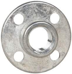 3M - 1/2" Max Diam, Abrasive Disc Retainer Nut - 5/8-11 Female, 1/2" Long - USA Tool & Supply
