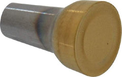 Seco - RCGS2, CP200 Grade Carbide Profiling Insert - TiAlN/TiN Finish, 7° Relief Angle, Round, 23/64" Thick, 1/4" Inscribed Circle - USA Tool & Supply
