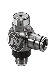 Norgren - 1/8" NPTF x 1/8" NPTF Pilot Operated Check Valve - 15 to 150 psi & Brass Material - USA Tool & Supply