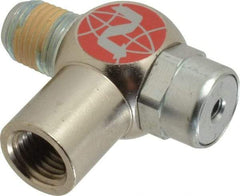 Norgren - 1/4" NPTF x 1/4" NPTF Pilot Operated Check Valve - 15 to 150 psi & Brass Material - USA Tool & Supply