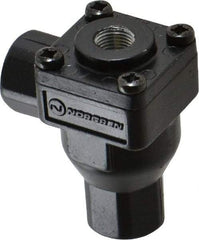 Norgren - 1/8" NPT Quick Exhaust Valve - 7 to 145 psi, Zinc Material - USA Tool & Supply