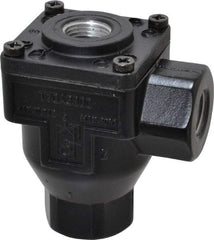 Norgren - 3/8" NPT Quick Exhaust Valve - 7 to 145 psi, Zinc Material - USA Tool & Supply