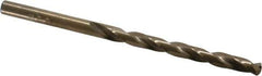 Triumph Twist Drill - 13/64" 135° Cobalt Jobber Drill - Oxide/Gold Finish, Right Hand Cut, Spiral Flute, Straight Shank, 3-5/8" OAL, Split Point - USA Tool & Supply
