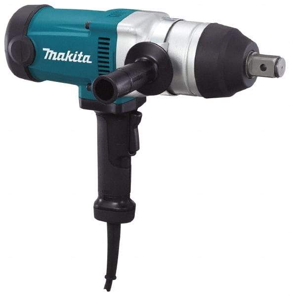 Makita - 1" Drive, 738 Ft/Lb Torque, Pistol Grip Handle, 1,400 RPM, Impact Wrench - 12 Amps, 120 Volts - USA Tool & Supply