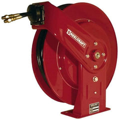 Reelcraft - 30' Spring Retractable Hose Reel - 2,000 psi, Hose Included - USA Tool & Supply