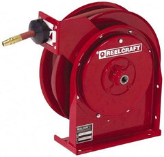 Reelcraft - 50' Spring Retractable Hose Reel - 300 psi, Hose Included - USA Tool & Supply