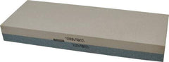 Norton - 8" Long x 3" Wide x 1" Thick, Sharpening Stone - Rectangle, 220/1000 Grit, Very Fine, Ultra Fine Grade - USA Tool & Supply
