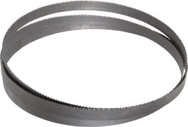Lenox - 10 to 14 TPI, 5' 4-1/2" Long x 1/2" Wide x 0.02" Thick, Welded Band Saw Blade - Bi-Metal, Toothed Edge, Modified Raker Tooth Set, Flexible Back, Contour Cutting - USA Tool & Supply