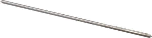 Interstate - 0.079" High Speed Steel 4 Flute Chucking Reamer - Straight Flute, Straight Shank - USA Tool & Supply