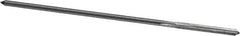 Interstate - 0.09" High Speed Steel 4 Flute Chucking Reamer - Straight Flute, Straight Shank - USA Tool & Supply