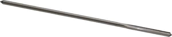 Interstate - 0.0915" High Speed Steel Chucking Reamer - Straight Flute, Straight Shank - USA Tool & Supply