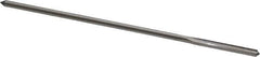 Interstate - 0.0915" High Speed Steel Chucking Reamer - Straight Flute, Straight Shank - USA Tool & Supply