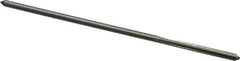 Interstate - 0.0925" High Speed Steel 4 Flute Chucking Reamer - Straight Flute, Straight Shank - USA Tool & Supply