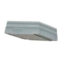 Vidmar - Tool Box Steel Drawer Divider - 2-5/8" Wide x 3" Deep x 1-7/8" High, Gray, For Vidmar Cabinets - USA Tool & Supply
