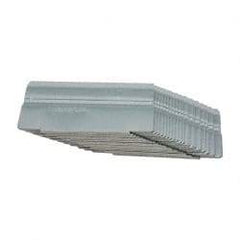 Vidmar - Tool Box Steel Drawer Divider - 2-5/8" Wide x 3" Deep x 1-7/8" High, Gray, For Vidmar Cabinets - USA Tool & Supply