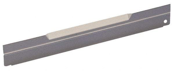 Vidmar - Tool Box Steel Drawer Divider - 12-1/4" Wide x 12-5/8" Deep x 2-7/8" High, Gray, For Vidmar Cabinets - USA Tool & Supply
