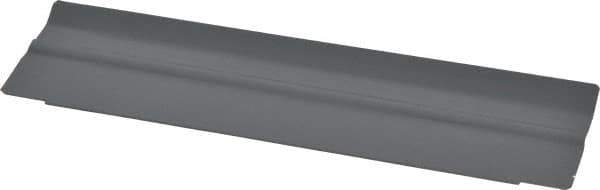 Vidmar - Tool Box Steel Drawer Divider - 5-7/8" Wide x 6-1/4" Deep x 1-7/8" High, Gray, For Vidmar Cabinets - USA Tool & Supply
