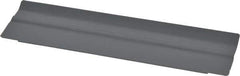 Vidmar - Tool Box Steel Drawer Divider - 5-7/8" Wide x 6-1/4" Deep x 1-7/8" High, Gray, For Vidmar Cabinets - USA Tool & Supply