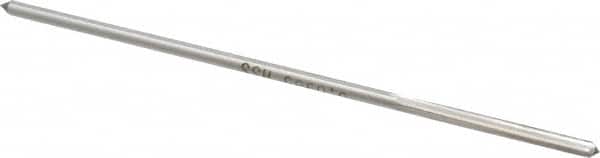 Interstate - 0.0985" High Speed Steel Chucking Reamer - USA Tool & Supply