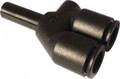Legris - Plastic Push-To-Connect Tube Fittings Type: Plug-In Y Tube Outside Diameter (mm): 12 - USA Tool & Supply