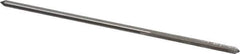 Interstate - 0.106" High Speed Steel Chucking Reamer - Straight Flute, Straight Shank - USA Tool & Supply
