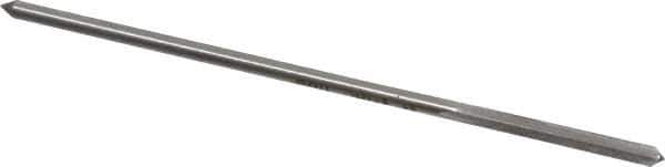 Interstate - 0.108" High Speed Steel Chucking Reamer - Straight Flute, Straight Shank - USA Tool & Supply