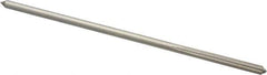 Interstate - 0.119" High Speed Steel 4 Flute Chucking Reamer - Straight Flute, Straight Shank - USA Tool & Supply