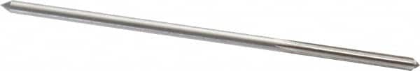 Interstate - 0.1225" High Speed Steel 4 Flute Chucking Reamer - USA Tool & Supply
