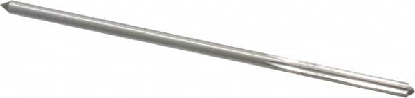 Interstate - 0.1245" High Speed Steel 4 Flute Chucking Reamer - USA Tool & Supply