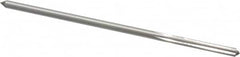 Interstate - 0.1245" High Speed Steel 4 Flute Chucking Reamer - USA Tool & Supply