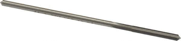 Interstate - 1/8" High Speed Steel 6 Flute Chucking Reamer - Straight Flute, 0.119" Straight Shank - USA Tool & Supply