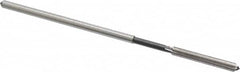 Interstate - 0.128" High Speed Steel 6 Flute Chucking Reamer - USA Tool & Supply