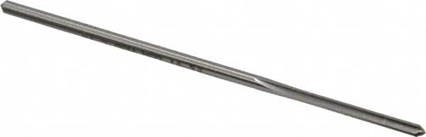 Interstate - 0.129" High Speed Steel 6 Flute Chucking Reamer - USA Tool & Supply