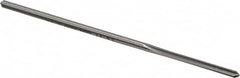 Interstate - 0.129" High Speed Steel 6 Flute Chucking Reamer - USA Tool & Supply