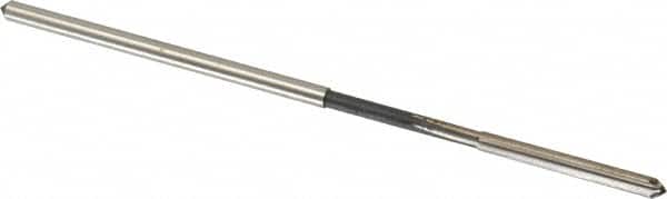 Interstate - 0.1295" High Speed Steel 6 Flute Chucking Reamer - USA Tool & Supply