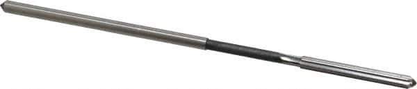 Interstate - 0.13" High Speed Steel 6 Flute Chucking Reamer - Straight Flute, 0.1275" Straight Shank - USA Tool & Supply