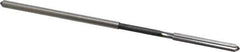 Interstate - 0.13" High Speed Steel 6 Flute Chucking Reamer - Straight Flute, 0.1275" Straight Shank - USA Tool & Supply