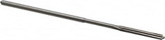 Interstate - 0.1305" High Speed Steel 6 Flute Chucking Reamer - USA Tool & Supply