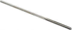 Interstate - 0.133" High Speed Steel 6 Flute Chucking Reamer - Straight Flute, 0.1275" Straight Shank - USA Tool & Supply