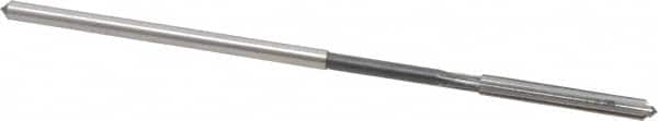 Interstate - 0.134" High Speed Steel 6 Flute Chucking Reamer - USA Tool & Supply