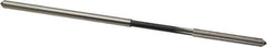 Interstate - 0.135" High Speed Steel 6 Flute Chucking Reamer - Straight Flute, 0.1275" Straight Shank - USA Tool & Supply