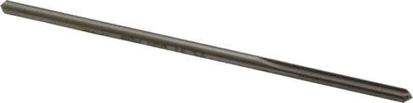 Interstate - 0.138" High Speed Steel 6 Flute Chucking Reamer - Straight Flute, 0.135" Straight Shank - USA Tool & Supply