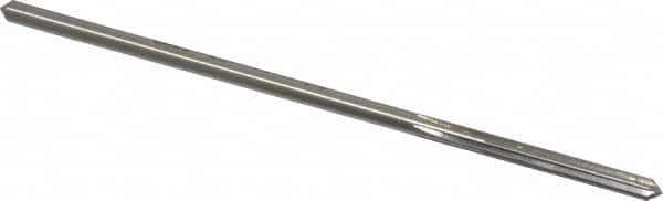 Interstate - 0.158" High Speed Steel 6 Flute Chucking Reamer - USA Tool & Supply