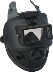 North - Series 5400W, Size S Full Face Welding Respirator - 4-Point Suspension, Threaded Connection - USA Tool & Supply