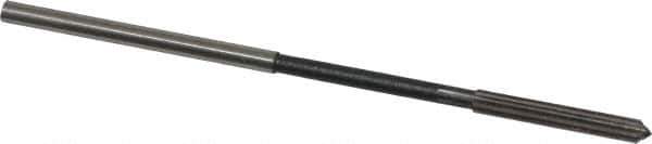 Interstate - 0.1655" High Speed Steel 6 Flute Chucking Reamer - Straight Flute, 0.1595" Straight Shank - USA Tool & Supply