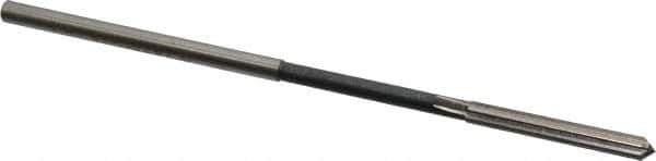 Interstate - 0.167" High Speed Steel 6 Flute Chucking Reamer - Straight Flute, 0.1595" Straight Shank - USA Tool & Supply