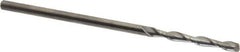 Niagara Cutter - 1/8", 1" LOC, 1/8" Shank Diam, 3" OAL, 2 Flute, Solid Carbide Square End Mill - Single End, Uncoated, Spiral Flute, 30° Helix, Centercutting, Right Hand Cut, Right Hand Flute, Series C230 - USA Tool & Supply