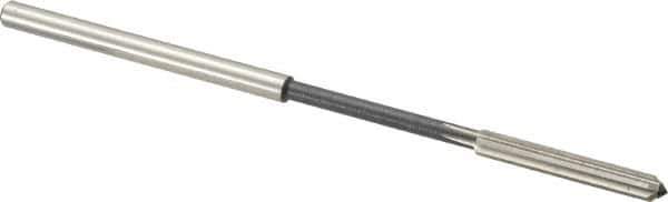 Interstate - 0.184" High Speed Steel 6 Flute Chucking Reamer - Straight Flute, 0.1805" Straight Shank - USA Tool & Supply
