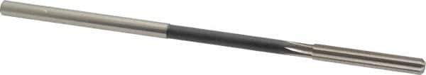 Interstate - 0.1925" High Speed Steel 6 Flute Chucking Reamer - Straight Flute, 0.186" Straight Shank - USA Tool & Supply